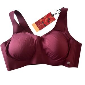 Honeylove Deep Red Wireless Bra
